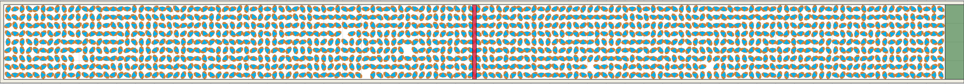 (l) Flow density 0,6 m²⁄m²