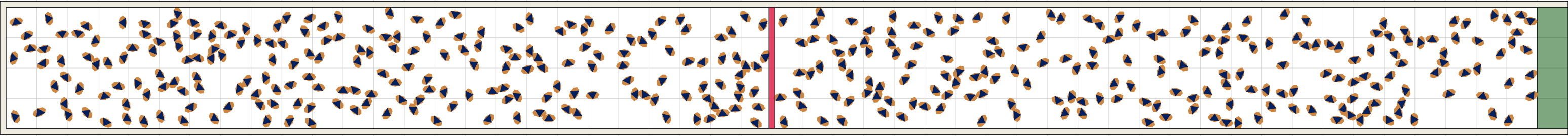 (e) Flow density 0,20 m²⁄m²