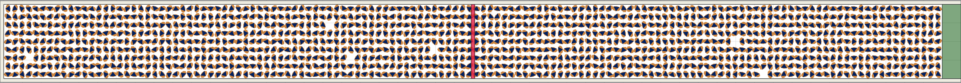 (l) Flow density 0,6 m²⁄m²