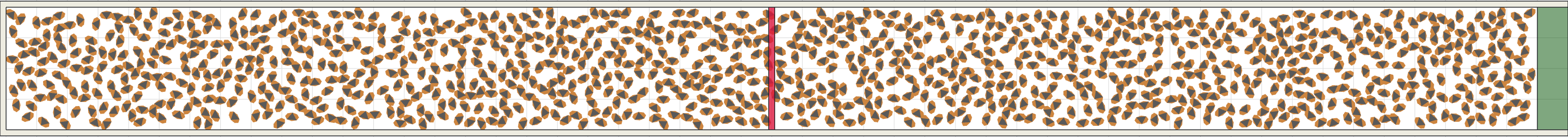 (k) Flow density 0,5 m²⁄m²