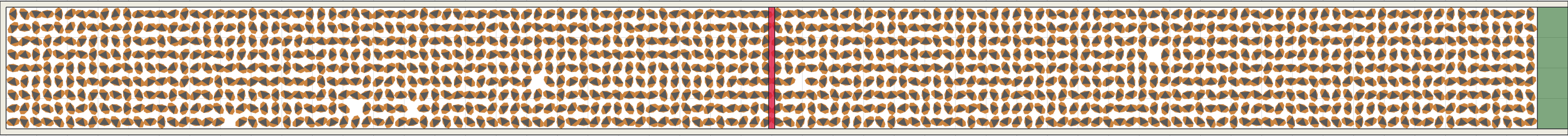 (l) Flow density 0,6 m²⁄m²