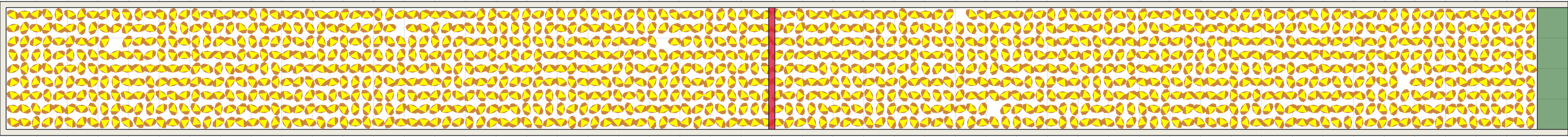 (l) Flow density 0,6 m²⁄m²