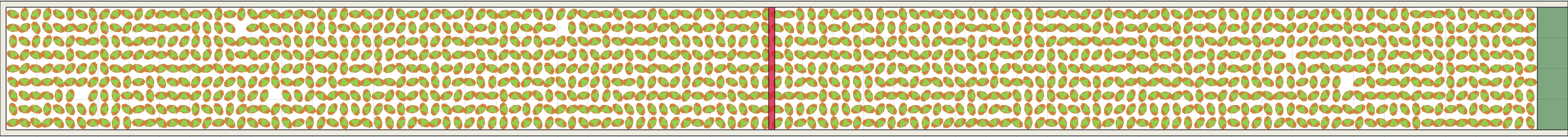 (l) Flow density 0,6 m²⁄m²