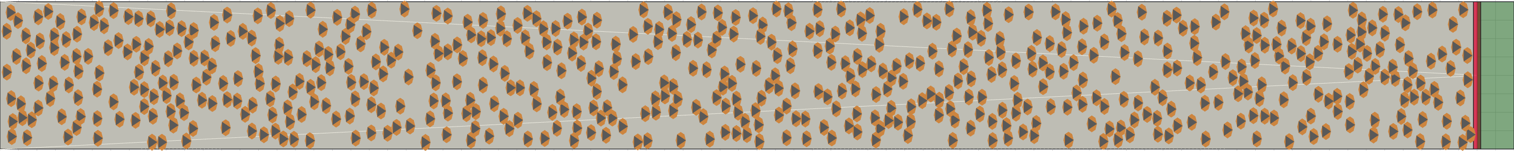 (g) Flow density 0,3 m²⁄m²