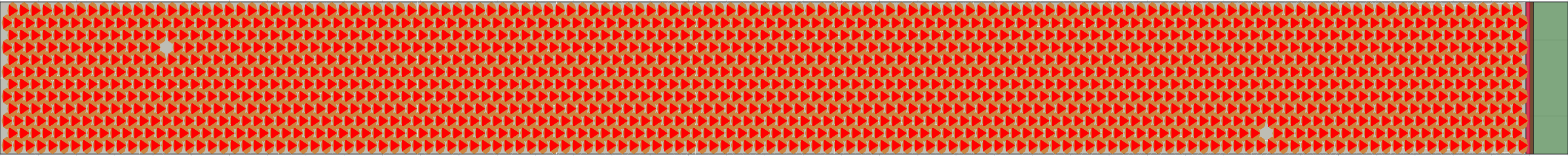 (n) Flow density 0,8 m²⁄m²