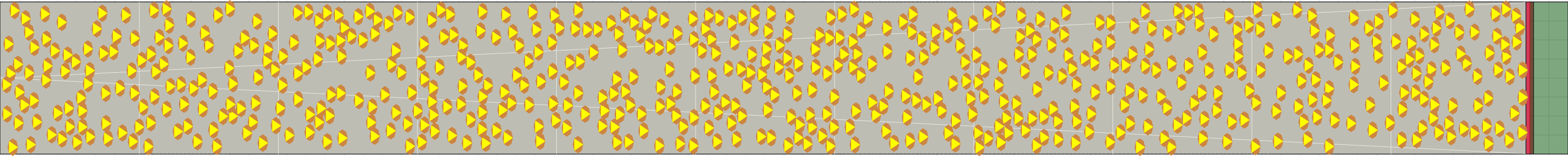 (g) Flow density 0,3 m²⁄m²