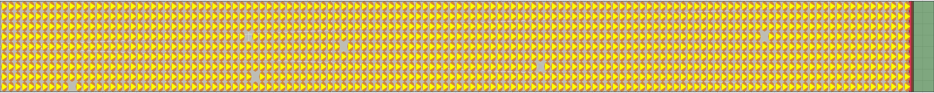 (l) Flow density 0,6 m²⁄m²