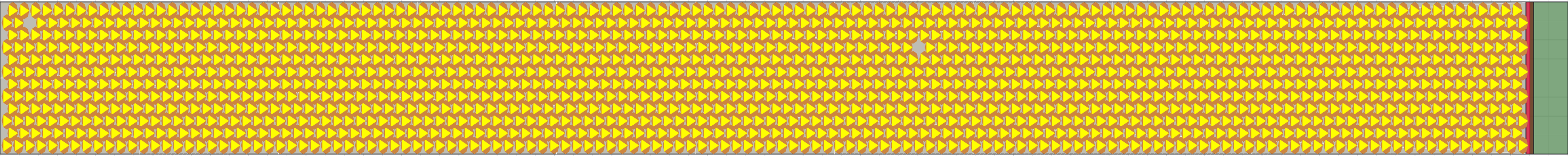 (n) Flow density 0,8 m²⁄m²