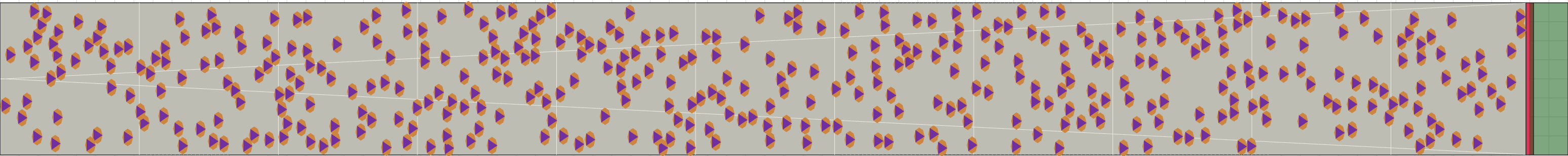 (e) Flow density 0,20 m²⁄m²