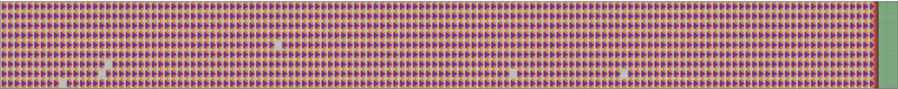 (l) Flow density 0,6 m²⁄m²