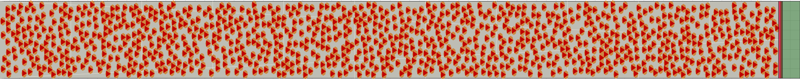 (k) Flow density 0,5 m²⁄m²