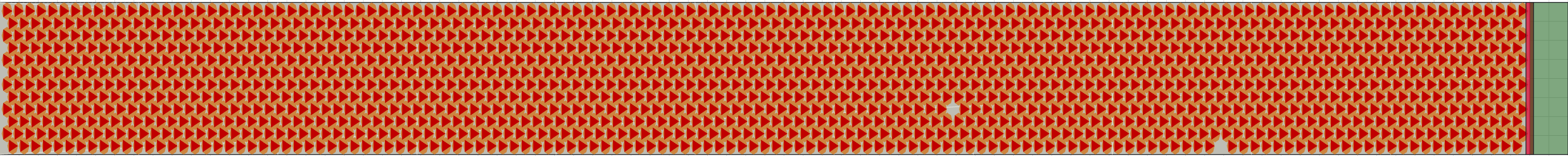 (n) Flow density 0,8 m²⁄m²