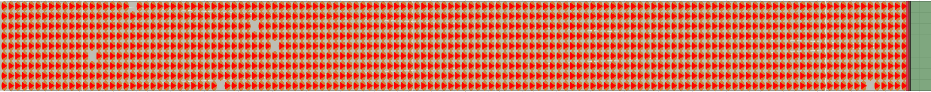 (l) Flow density 0,6 m²⁄m²