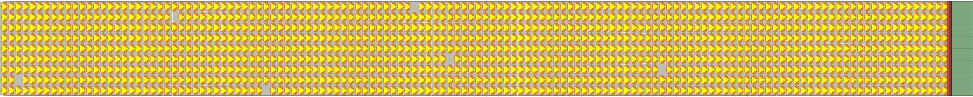 (l) Flow density 0,6 m²⁄m²