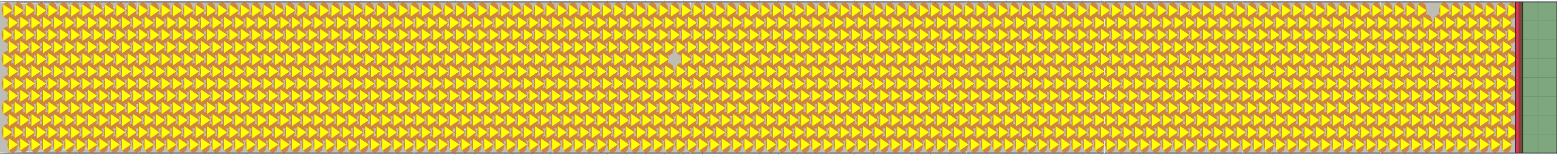 (n) Flow density 0,8 m²⁄m²