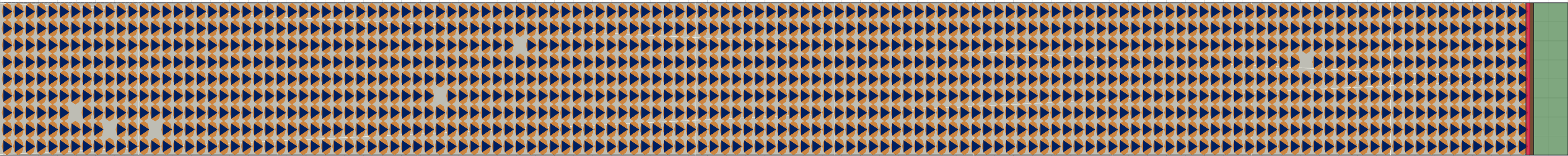 (l) Flow density 0,6 m²⁄m²