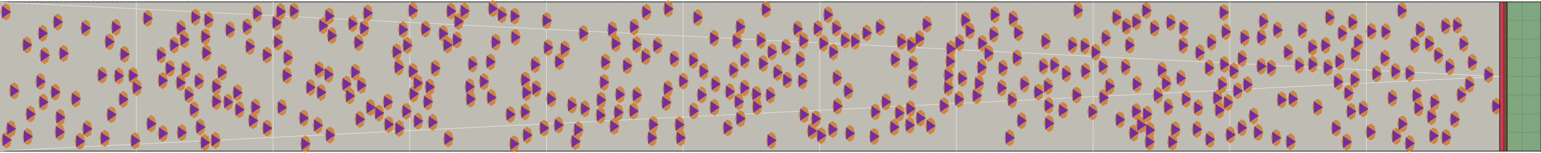 (e) Flow density 0,20 m²⁄m²