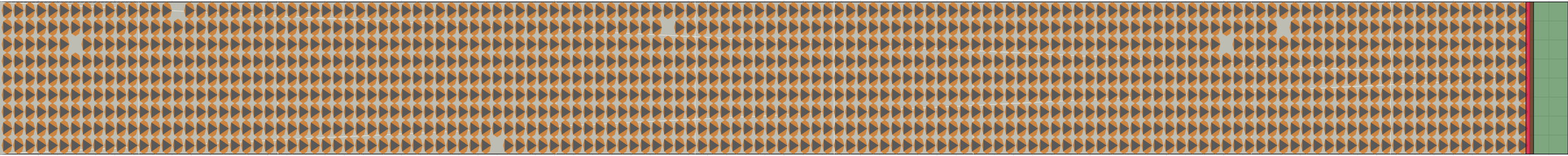 (l) Flow density 0,6 m²⁄m²