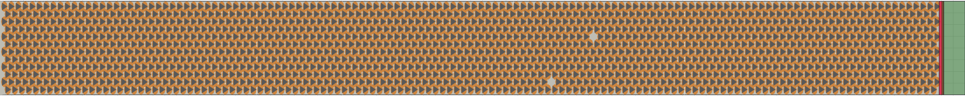 (n) Flow density 0,8 m²⁄m²