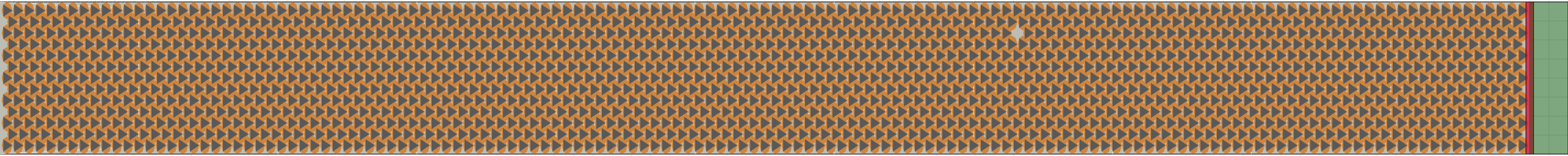 (o) Flow density 0,9 m²⁄m²