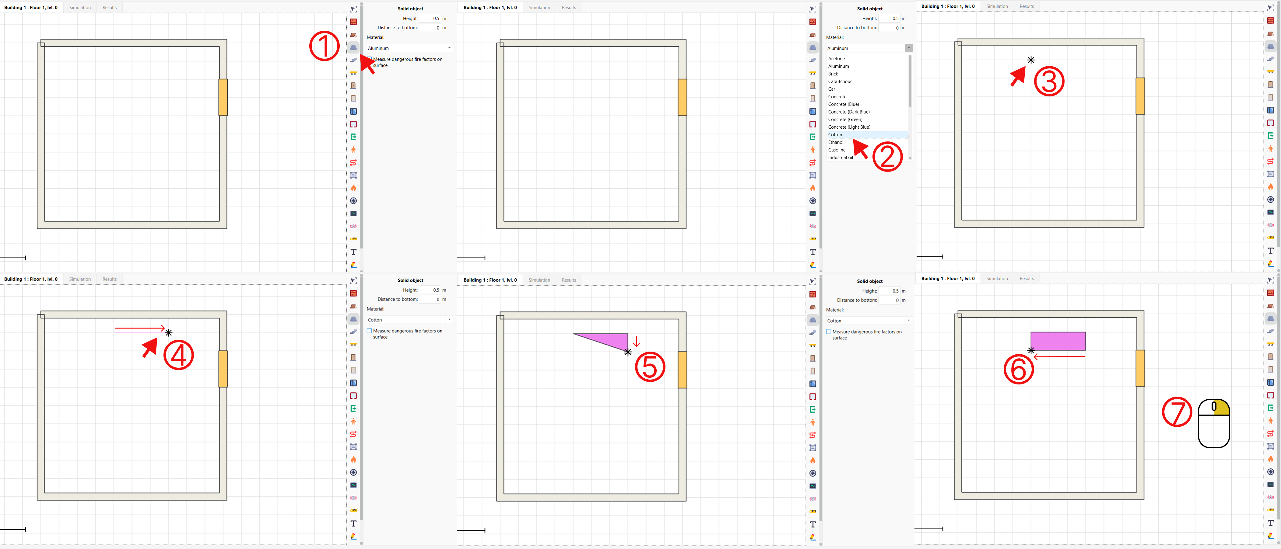 Drawing a solid object